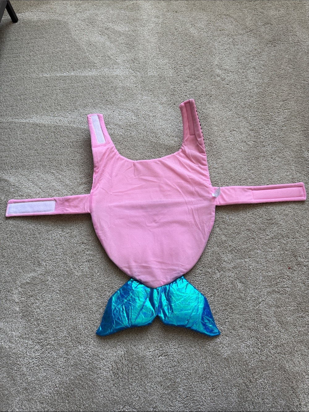 Sparkling Mermaid Dog Costume - Pink & Blue - Picture 3 of 7